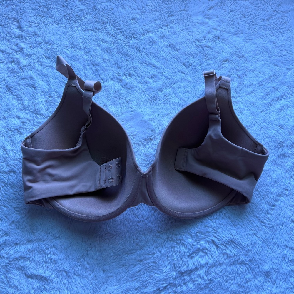 SKIMS Fits Everybody T-Shirt Bra Size 36DD Clay Nude Underwire Seamless PO23299 - Picture 4 of 9